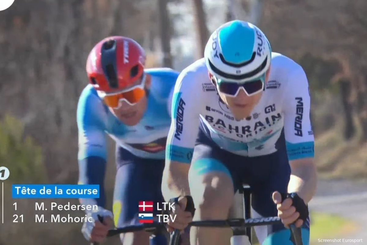 Klaar voor het klassieke voorjaar: Pedersen en Mohoric zetten Tour de la Provence op hun kop in zwaarbevochten rit