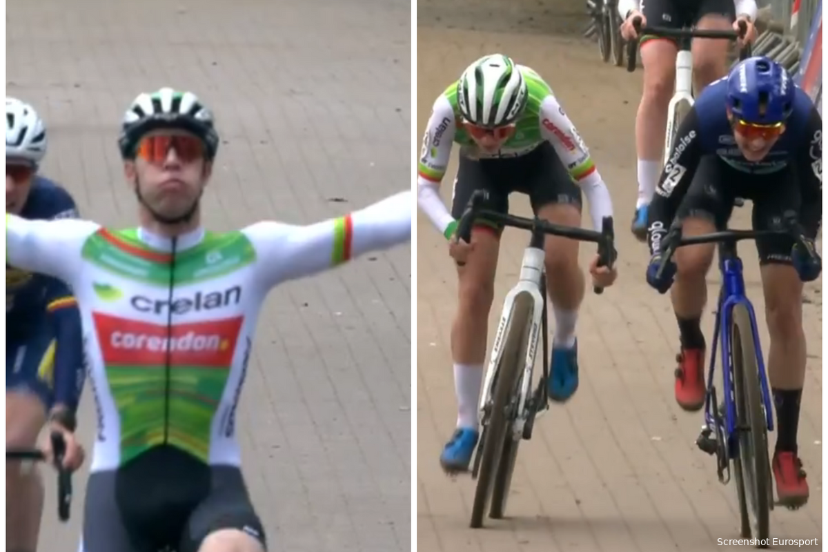 Zinderende sprints in Lille! Brand nipt te sterk voor Van der Heijden, Sweeck te machtig voor Aerts en Iserbyt