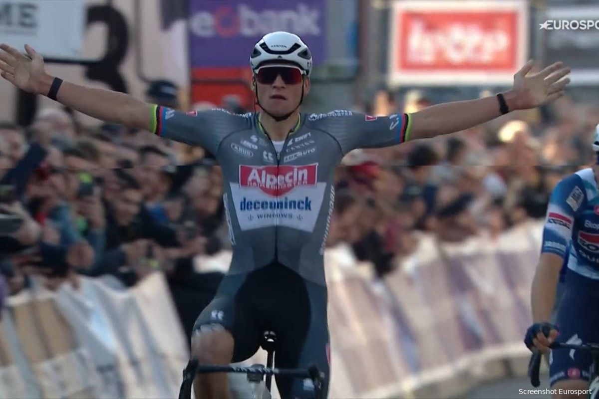 Mieren op de kuiten, granaatscherven en 'hello, rest of the world'; zo keken ze in Europa naar rentree Van der Poel