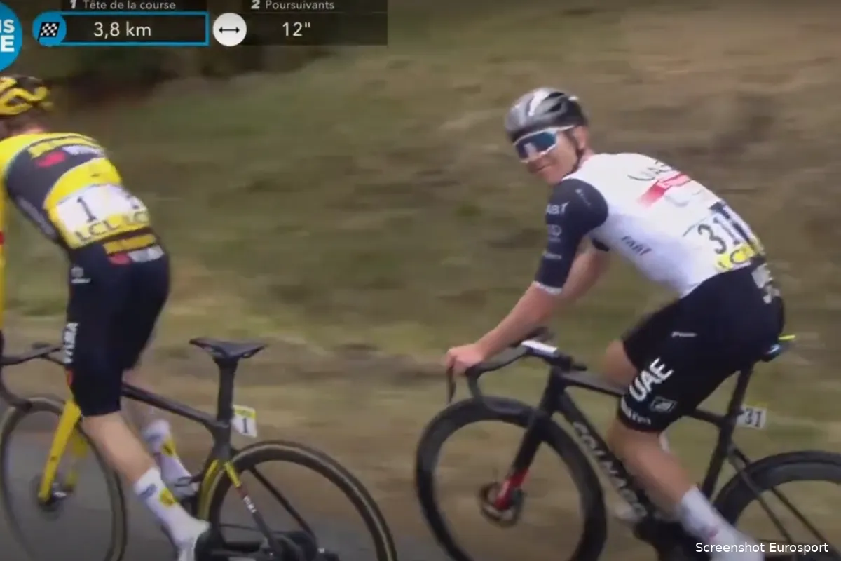 vingegaard pogacar paris nice 2023