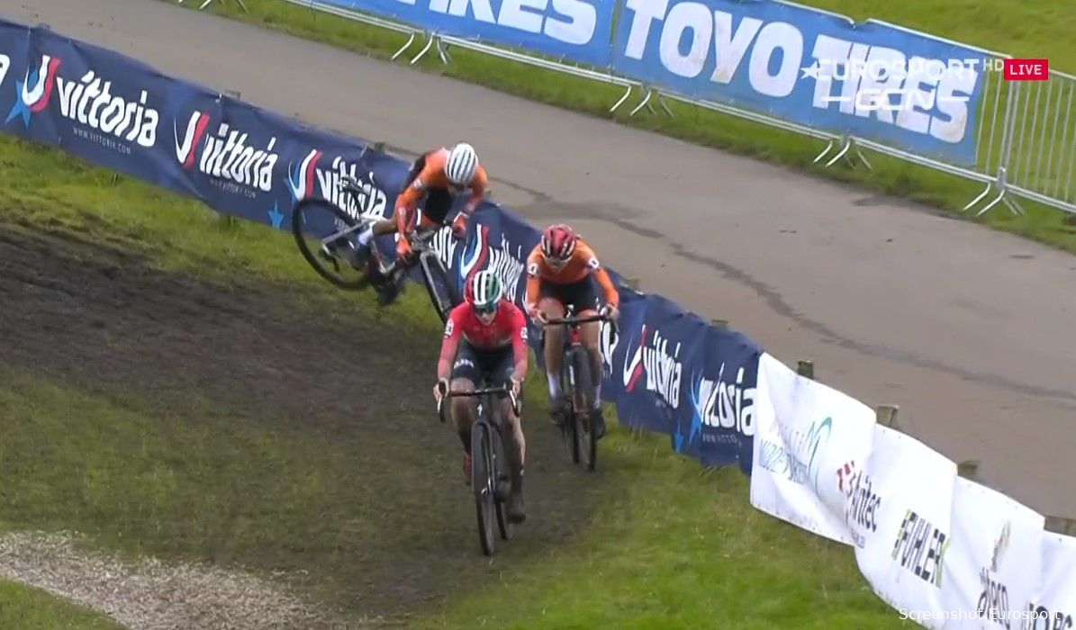 Alvarado zag podiumkansen EK in rook opgaan: 'Ik ging keihard op mijn bek'