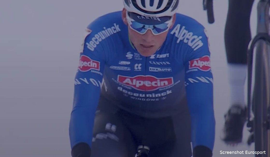 Van der Poel in de cross in Val di Sole