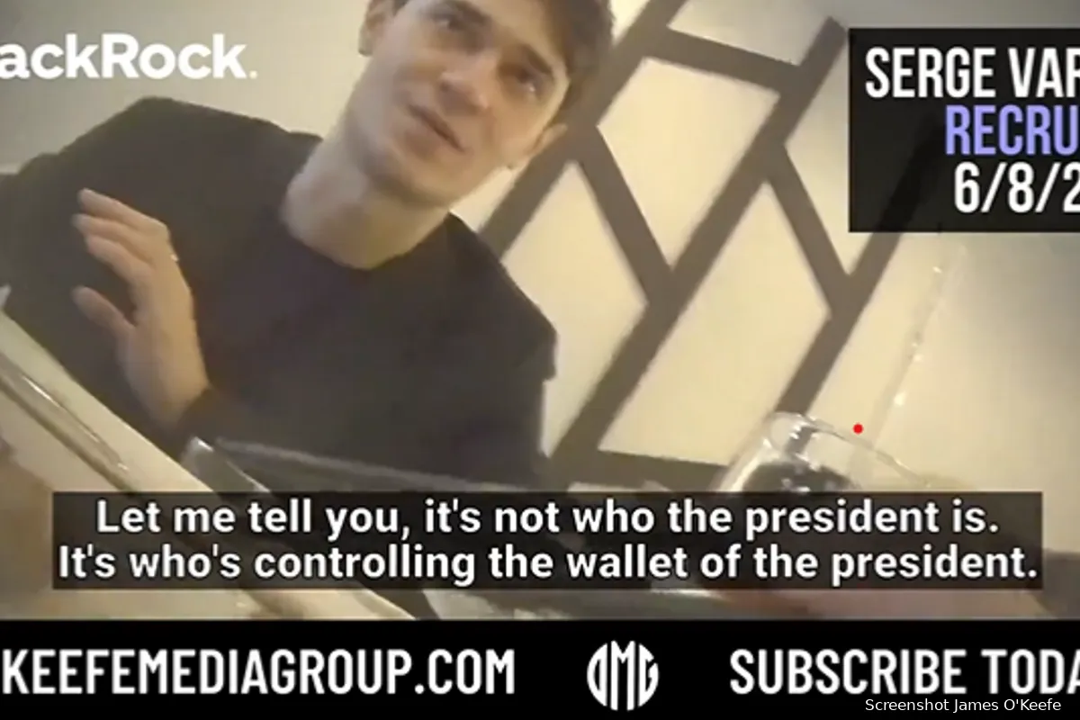 James O'Keefe reveals: BlackRock's big impact on politics