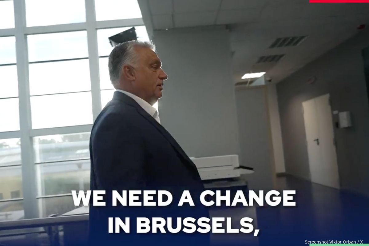 Filmpje! Viktor Orban: 'De inzet is hoog bij de Europese verkiezingen. Er moet een verandering in leiderschap komen!'