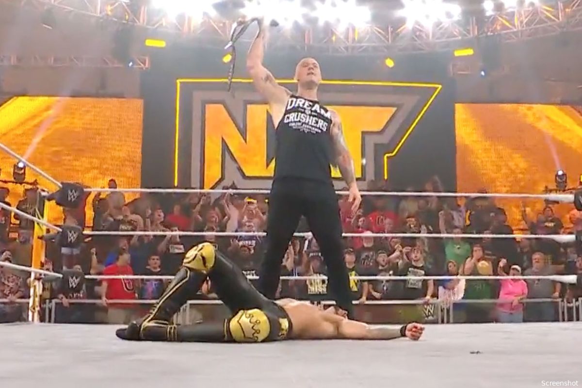 Baron Corbin liet op WWE NXT een statement achter! Krachtige aanval