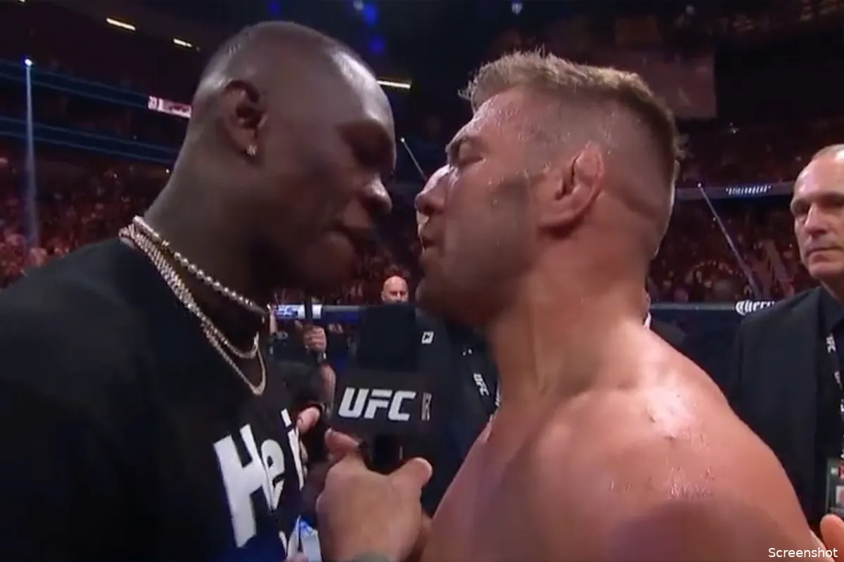 UFC-ster Israël Adesanya trekt racismekaart tegen blanke rivaal