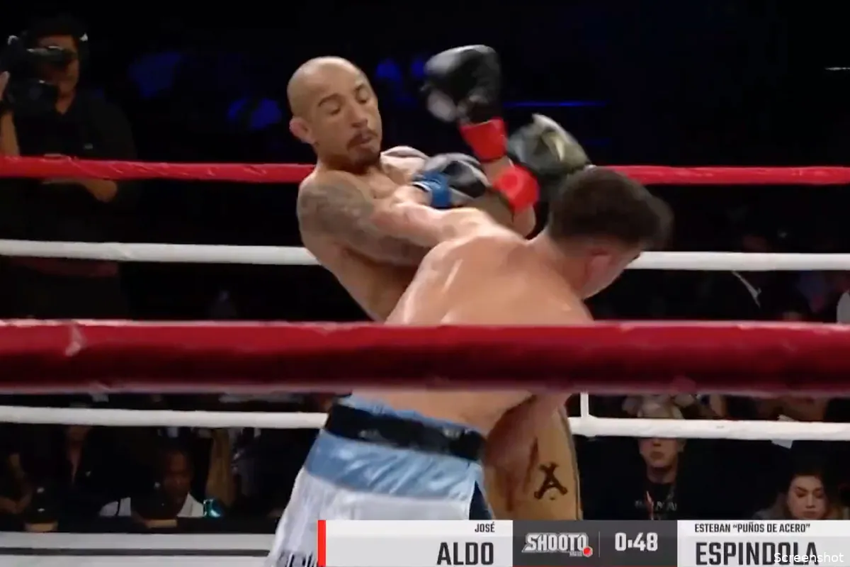 Ex-UFC ster Jose Aldo boekt wederom dominerende winst in de boksring