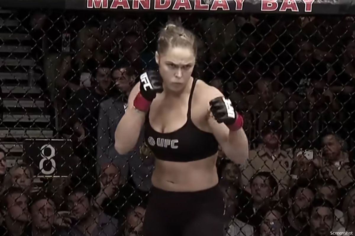 UFC-legende Ronda Rousey gaat weer MMA-vechten en wel deze zaterdag
