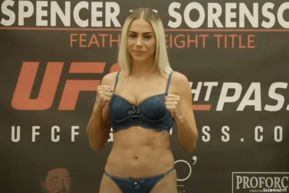 Isis Verbeek vecht voor een UFC-contract! 'Meer dan een lingerie model'