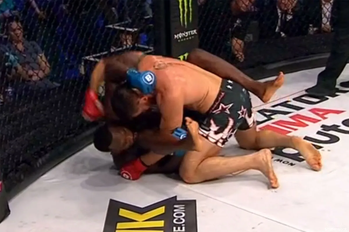 Johnny Eblen behoudt Bellator Titel met verpletterende knock-out op Fabian Edwards in Dublin