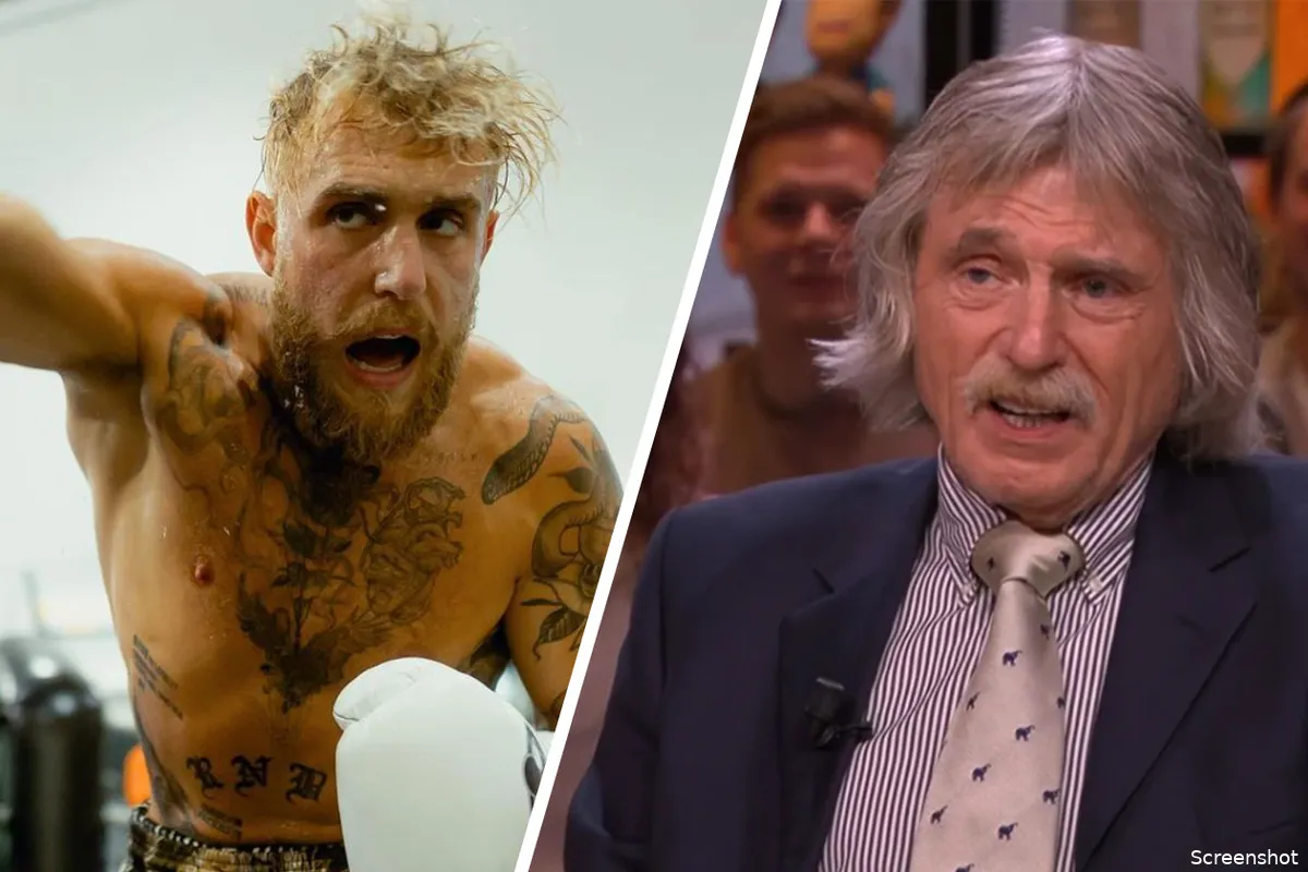 🎥 | Jake Paul onder vuur genomen door Johan Derksen: 'dit is gewoon zielig'