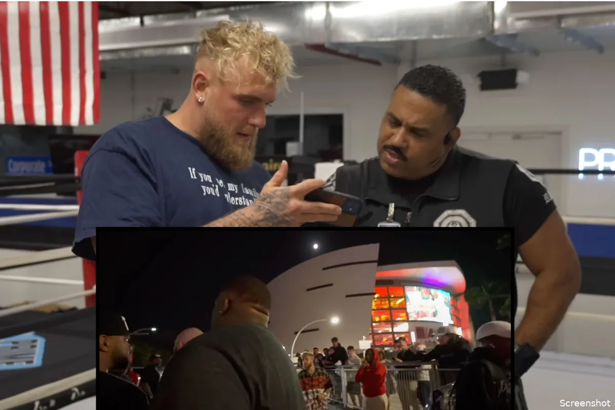 Jake Paul's confrontatie met 25 man tegelijk! 'Had hij anders kunnen aanpakken'