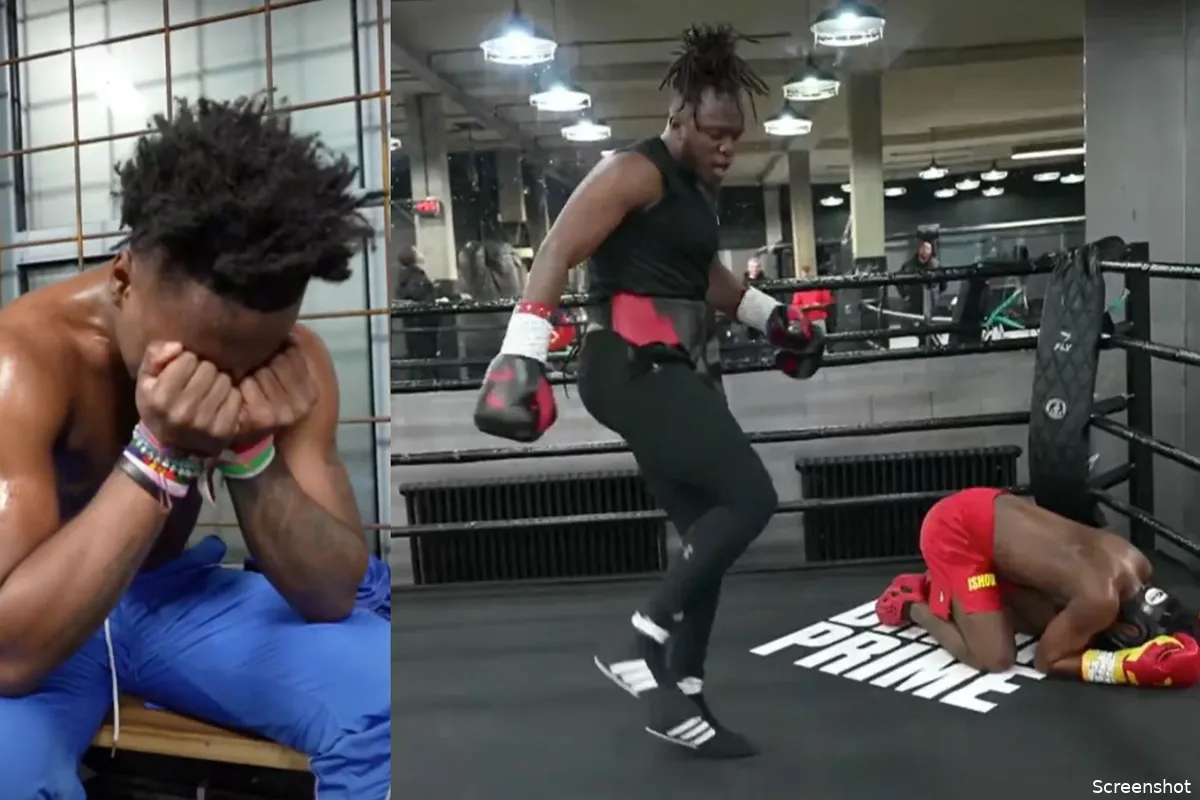 🎥 'Mietje! KSI slaat IShowSpeed compleet kapot in bokswedstrijd voor het goede doel