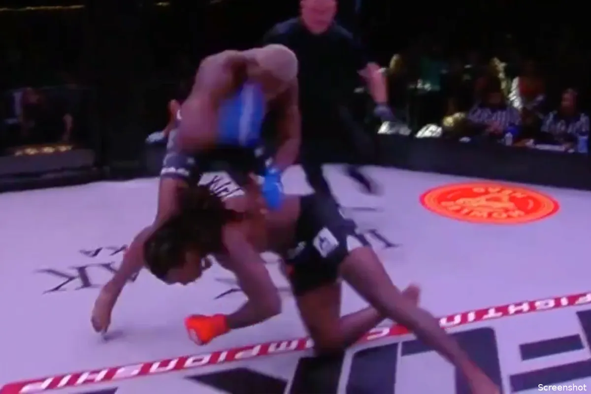 🎥 Sensatie! 4 seconde knock-out levert 2 meter lange vechter Despaigne UFC contract op