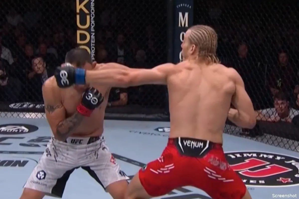 Paddy The Baddy geeft Tony Ferguson pak slaag: 'Einde van alles'