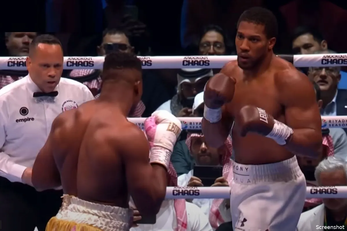 Francis Ngannou ging expres neer: Joshua gevecht opgezet spel (video)