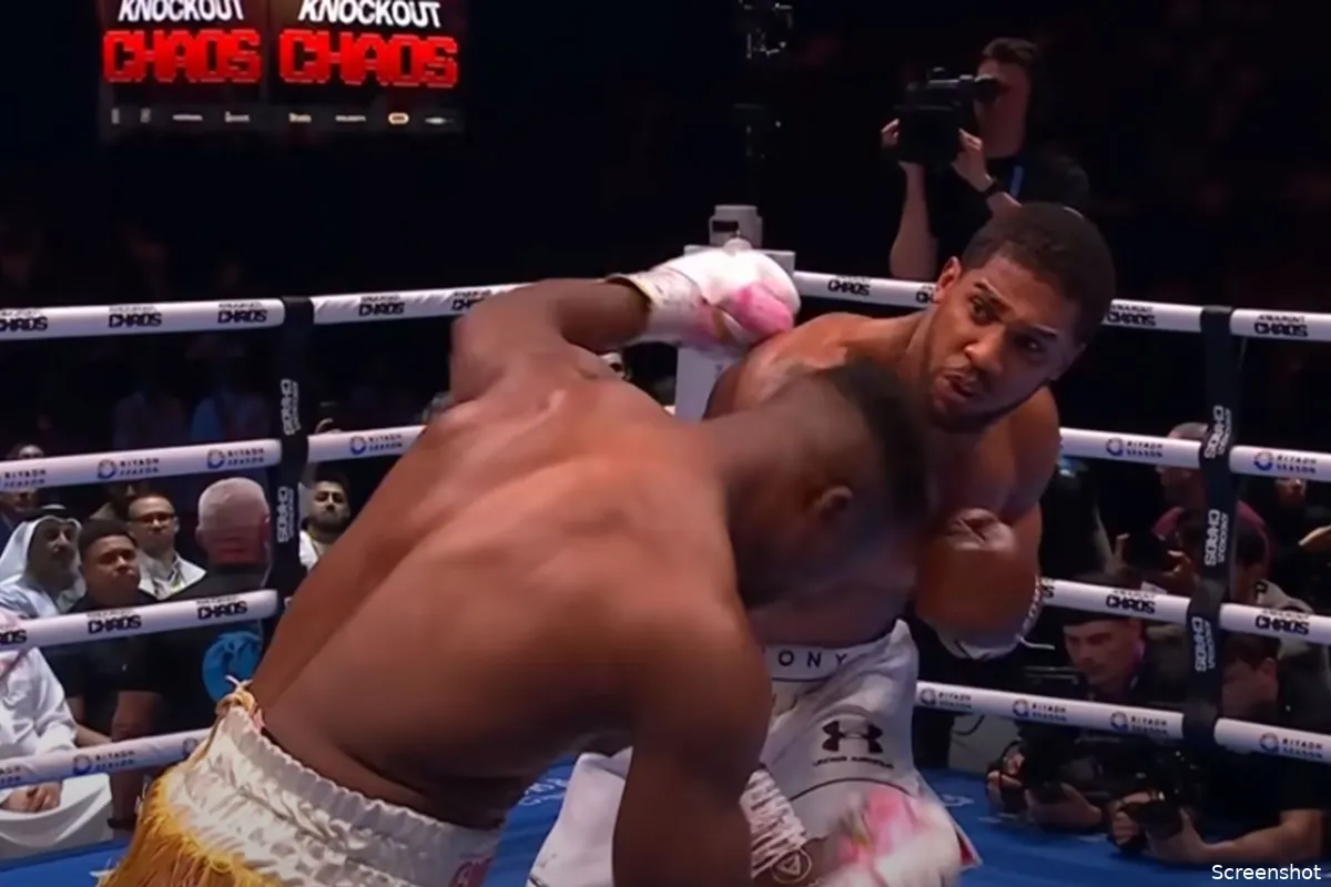 Gevecht Joshua vs Ngannou had eerder gestopt moeten worden: Wat ging er mis?