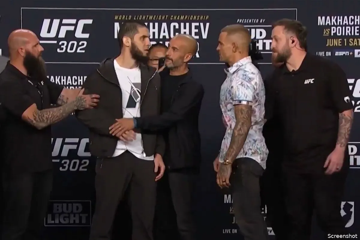 Poirier en Makhachev staredown bereikt kookpunt: Respect overschreden?