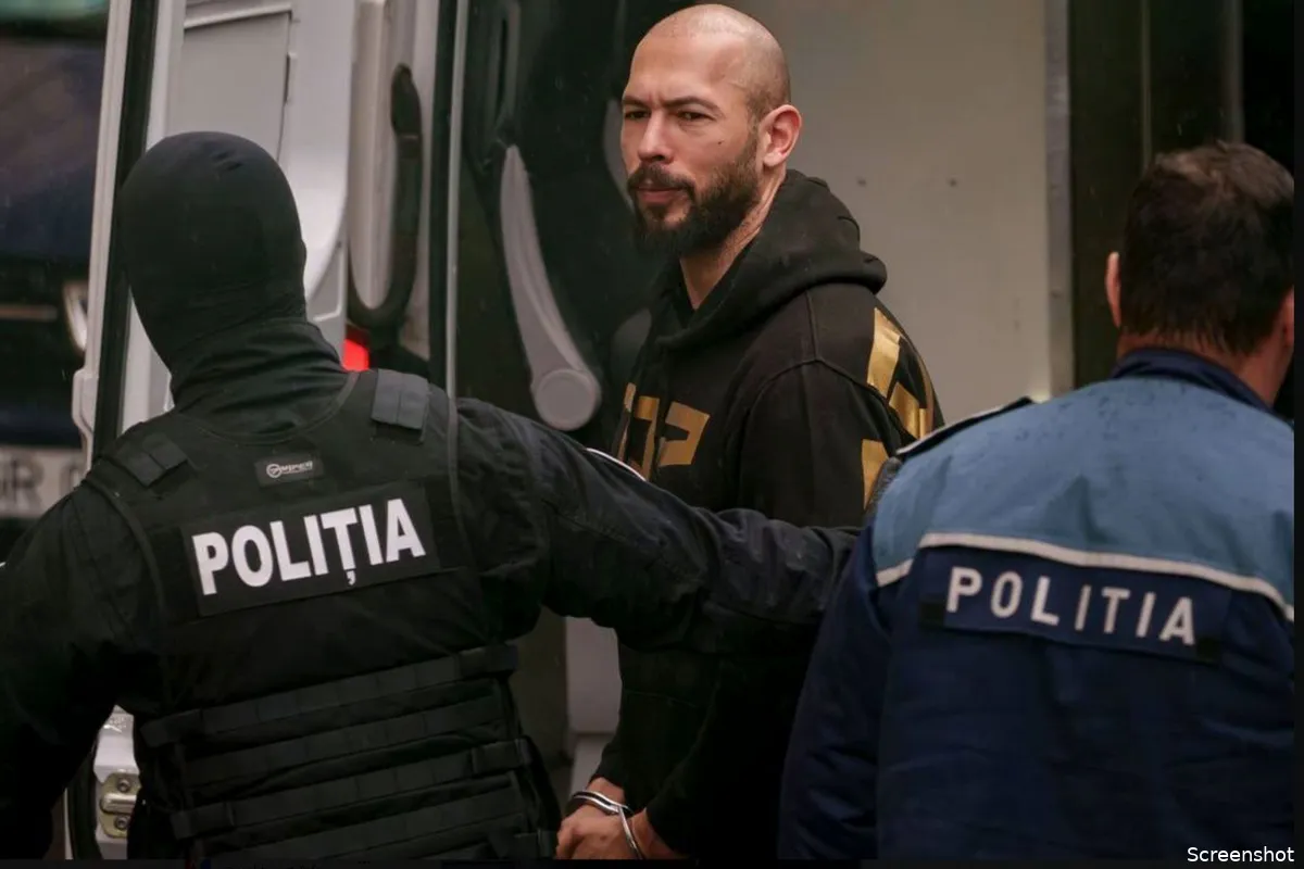 Ex-kickbokser Andrew Tate's huis binnengevallen: 'Nieuw bewijs'