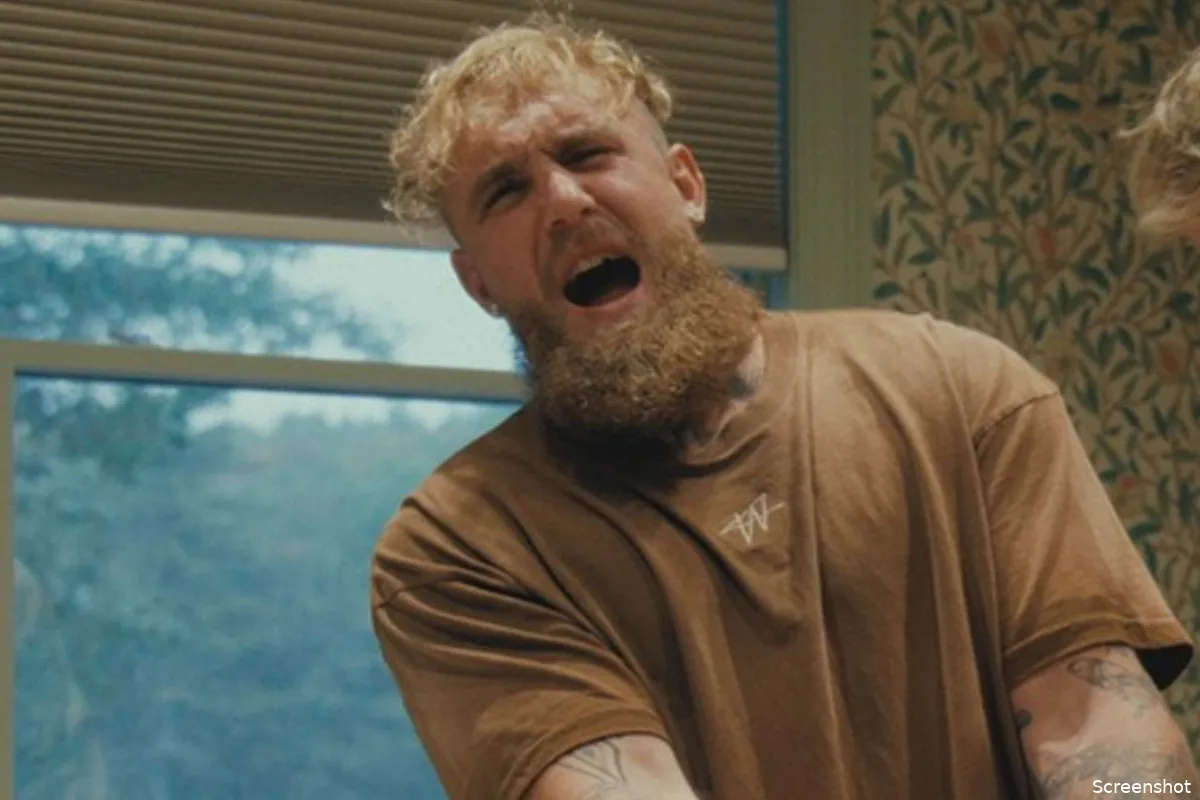 Jake Paul vs babypoep: deze strijd verloor hij duidelijk