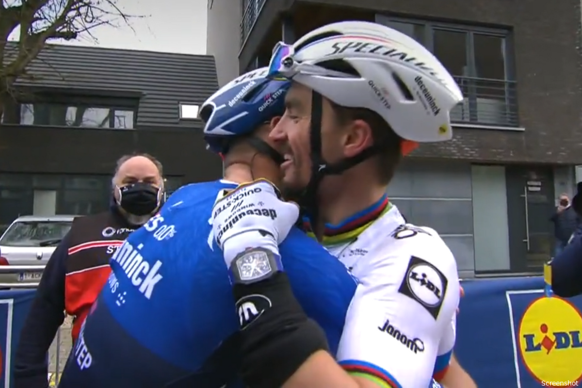 Je ploeggenoot knuffelen na een zege? 'Beter niet', zegt Belgian Cycling
