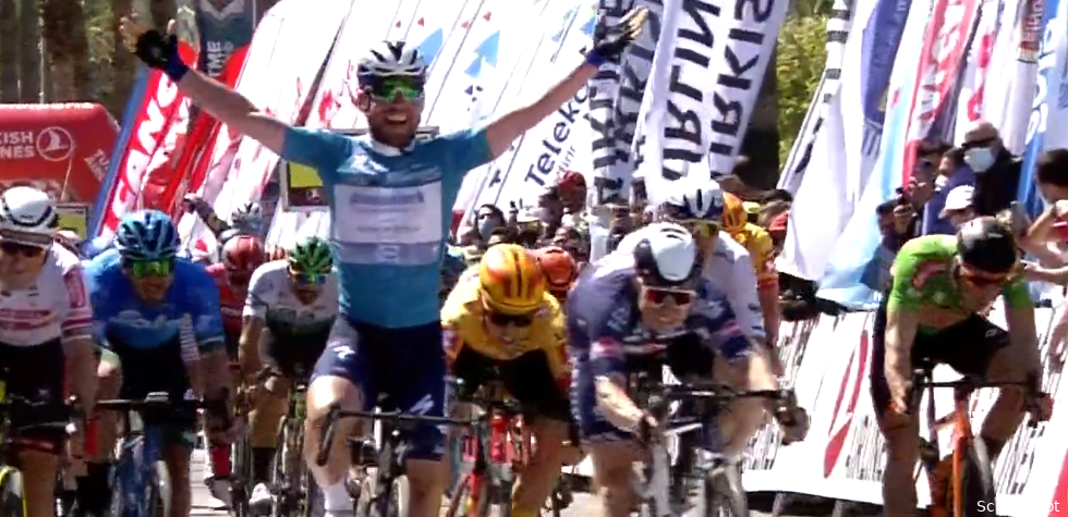 Cavendish wint met overmacht tweede etappe op rij in Ronde van Turkije