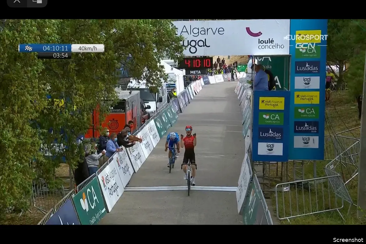 Gesbert wint slotrit in Ronde van Algarve, Rodrigues pakt de eindzege