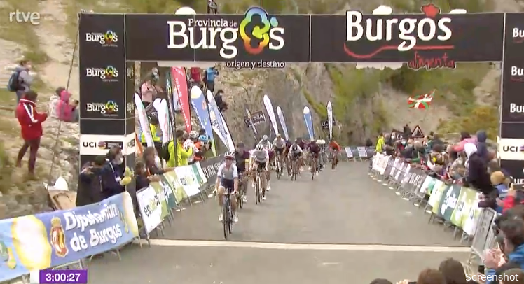 Uttrup Ludwig schiet raak in etappe 3 Vuelta a Burgos, Van der Breggen derde