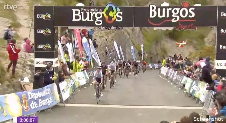 Uttrup Ludwig schiet raak in etappe 3 Vuelta a Burgos, Van der Breggen derde