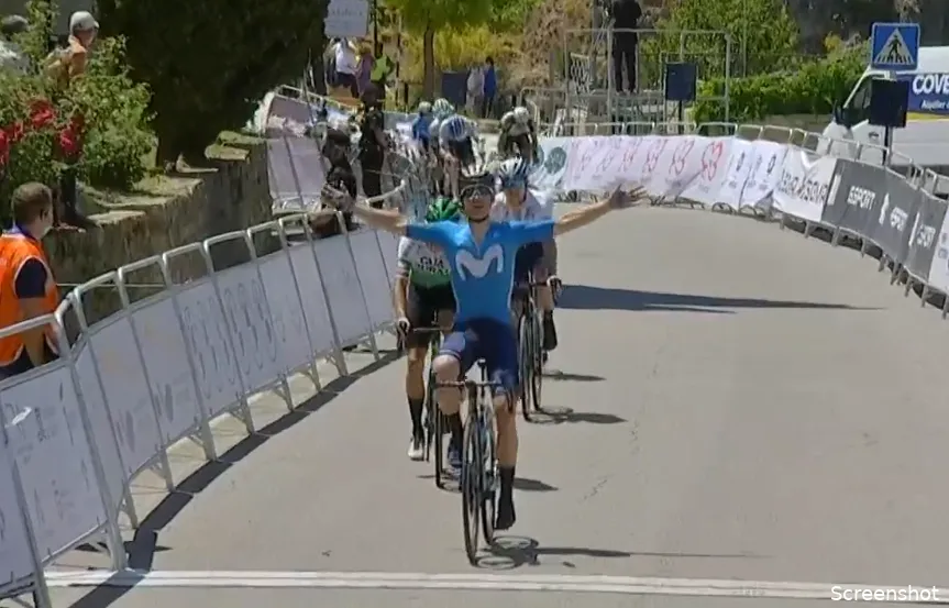 Serrano wint net als een jaar eerder op lastige helling in Ruta del Sol