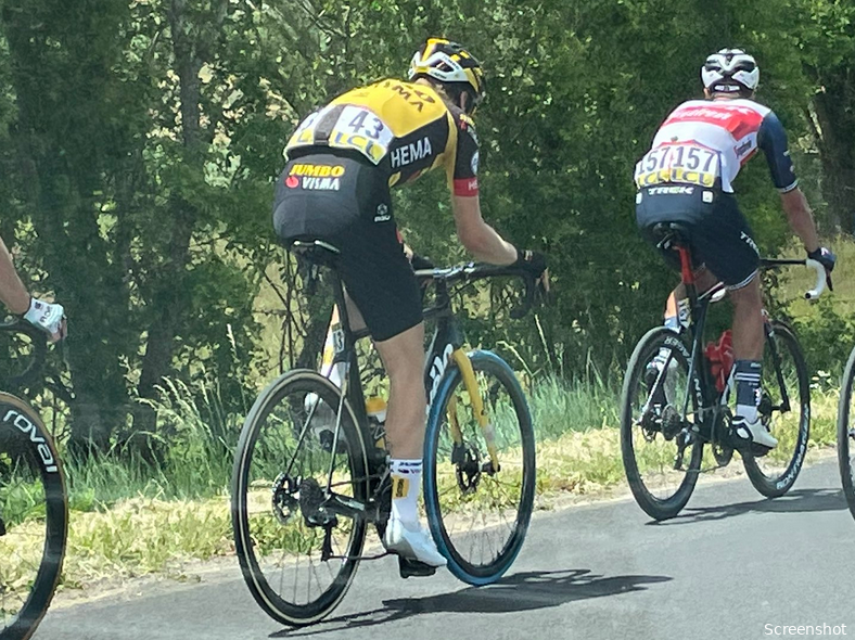Waarom rijdt Jumbo-Visma met blauwe voorbanden tijdens het Critérium du Dauphiné?