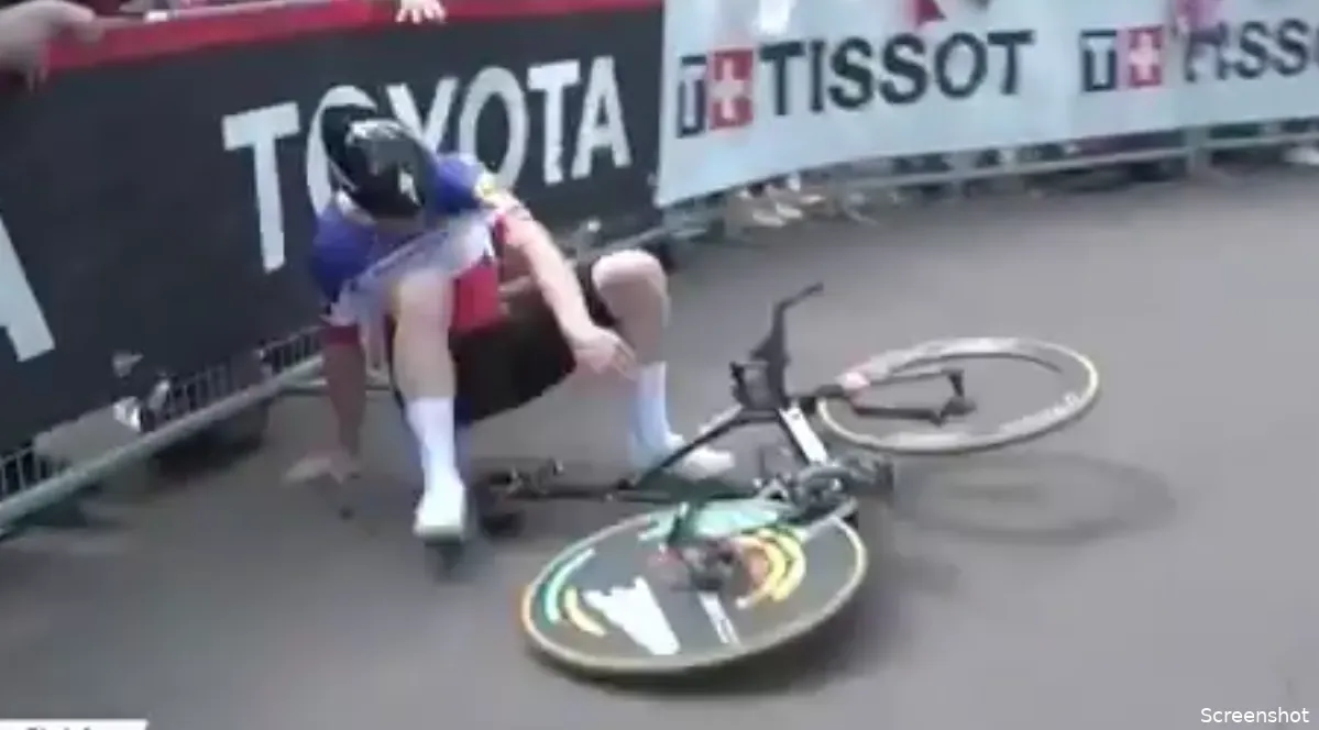 Nachtmerrie voor Cavagna: Fransman ruikt aan zege, maar valt in laatste meters