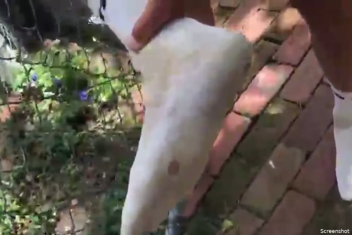 Reijnen (Trek-Segafredo) rent 27 kilometer zonder schoenen na pech in Gravel Unbound