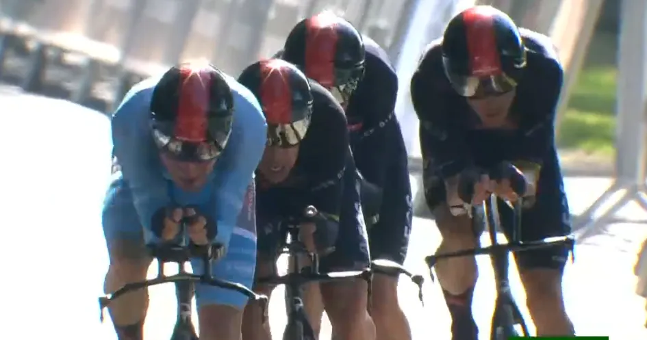 INEOS Grenadiers haalt uit in ploegentijdrit Tour of Britain, Hayter nieuwe leider