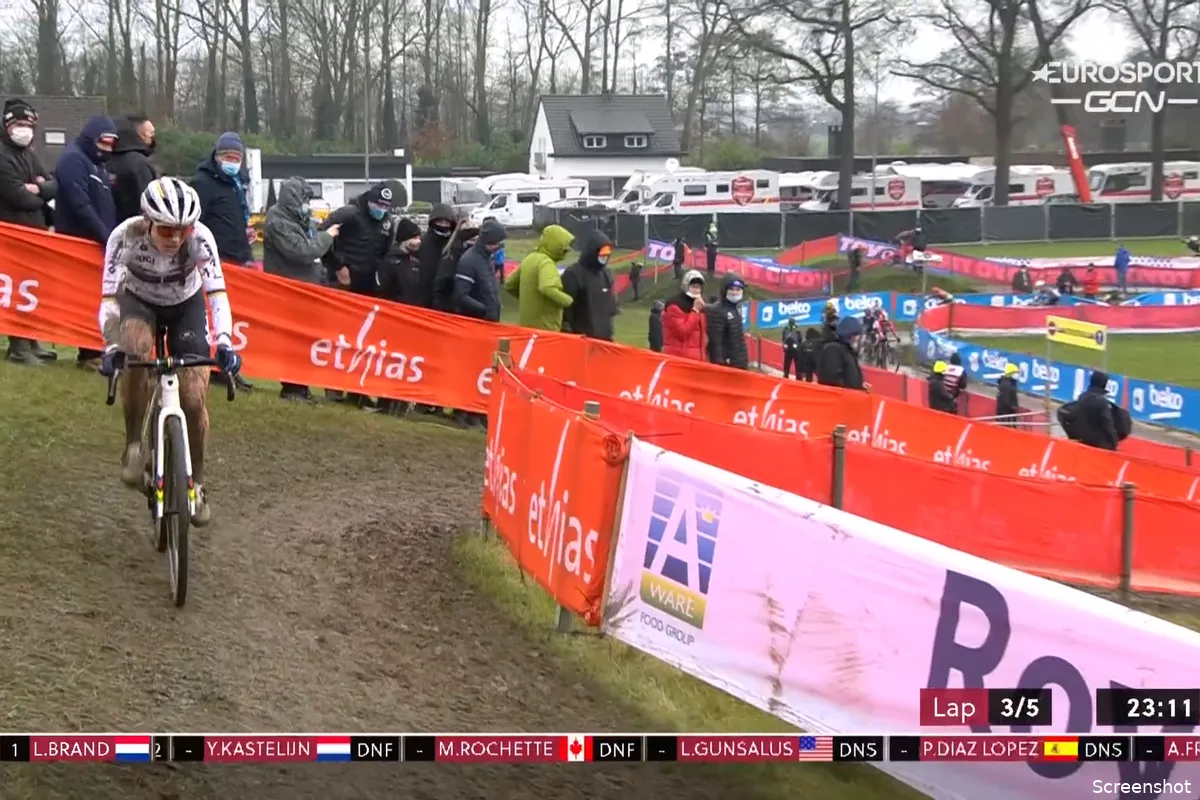 Indrukwekkende Brand wint Wereldbeker Dendermonde; Honsinger verpest Nederlands podium