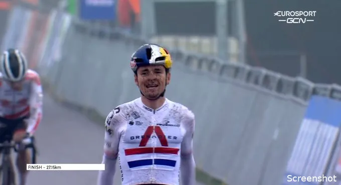 Pidcock rondt spectaculaire inhaalrace af met zege in Rucphen, Iserbyt tweede