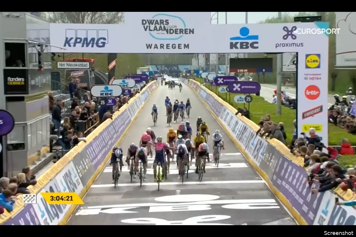 Consonni wint Dwars door Vlaanderen, Nederlandse vrouwen tonen zich