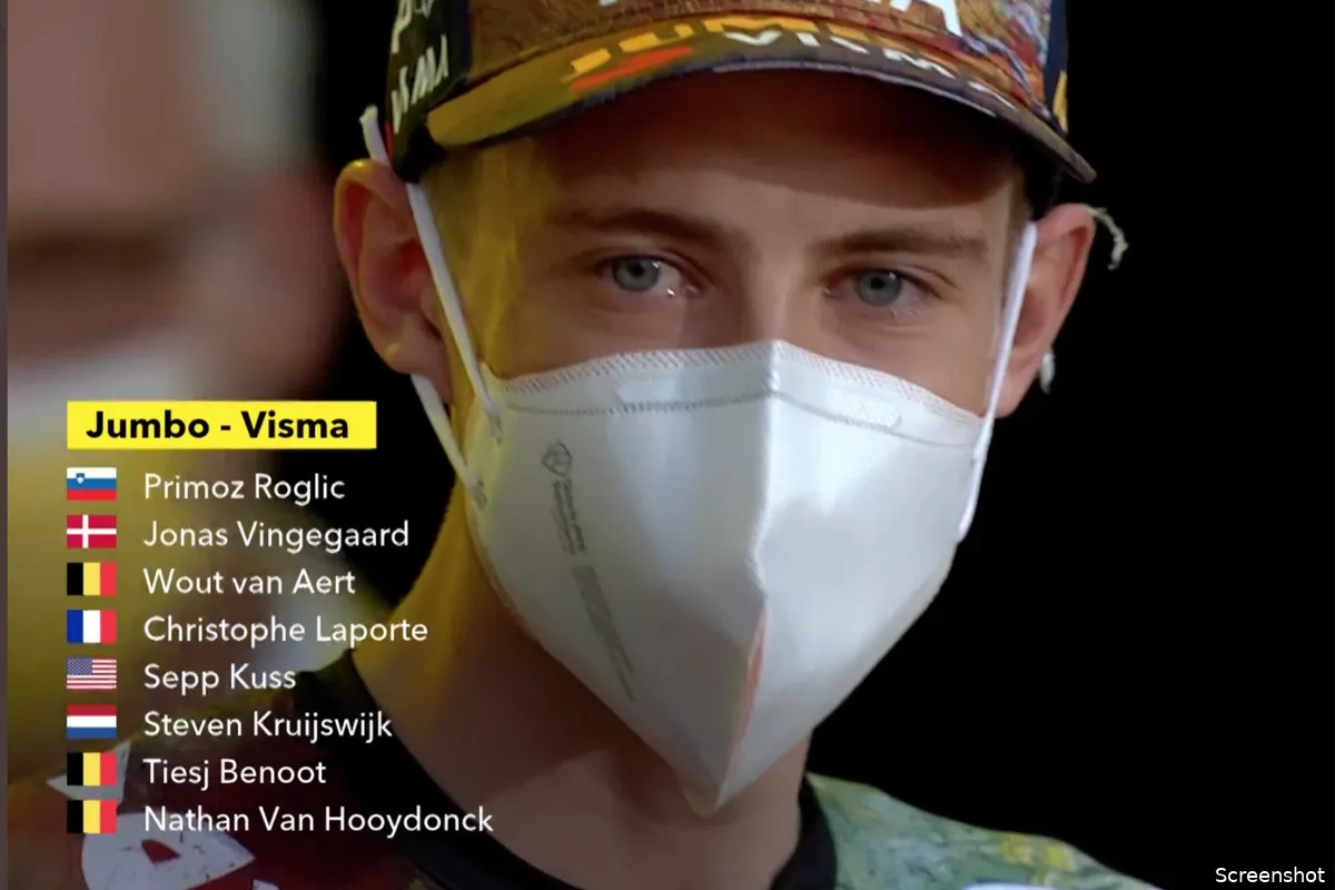 🎥 Prachtig! Vingegaard krijgt tranen in de ogen bij scanderen van zijn naam door publiek