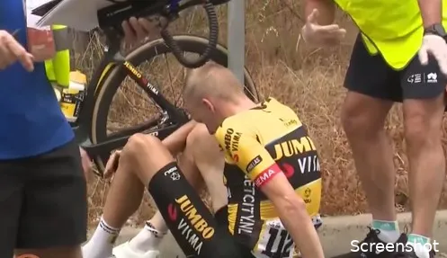 🎥 Zware domper voor Jumbo-Visma: Gesink valt hard op hoofd, ook DSM en Jayco-AlUla verliezen een renner