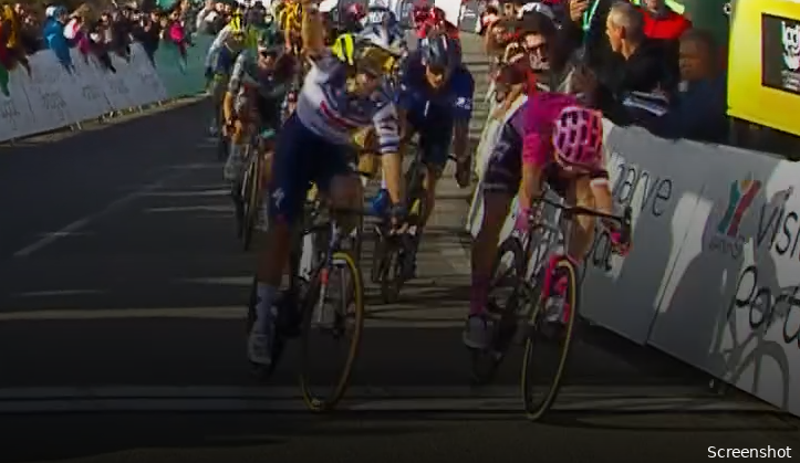 Cort verslaat na fotofinish de al juichende Van Wilder in tweede etappe Ronde van Algarve