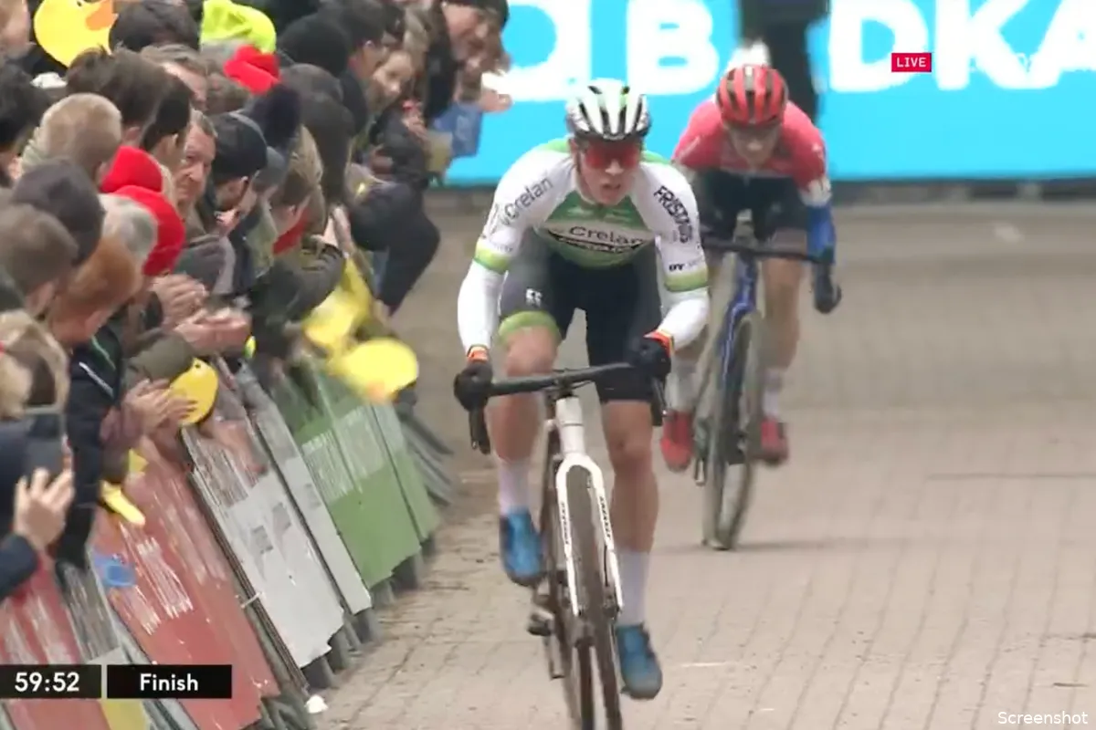 Van der Haar strandt ook in Lille op tweede plaats, deze keer is het Sweeck die trimofeert