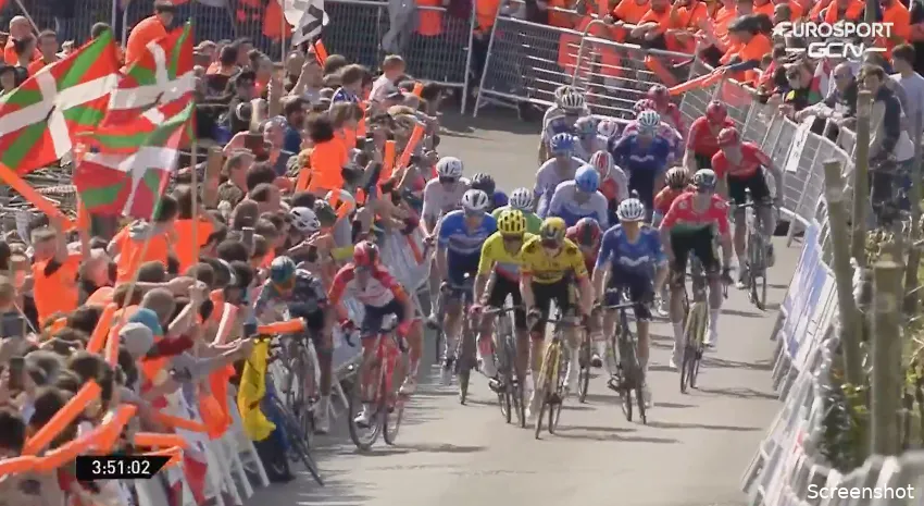 Vingegaard rondt perfect voorbereidend werk Valter af op bizar steile aankomst in het Baskenland