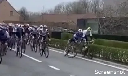 🎥 'Toon meer respect'; Intermarché-coureur Rex niet opgezet met capriolen Ballerini