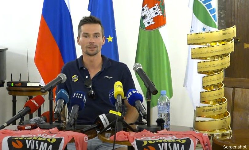 Roglic hakt knopen door: geen Tour en WK, Vuelta 'hoogstwaarschijnlijk' eerstvolgende koers