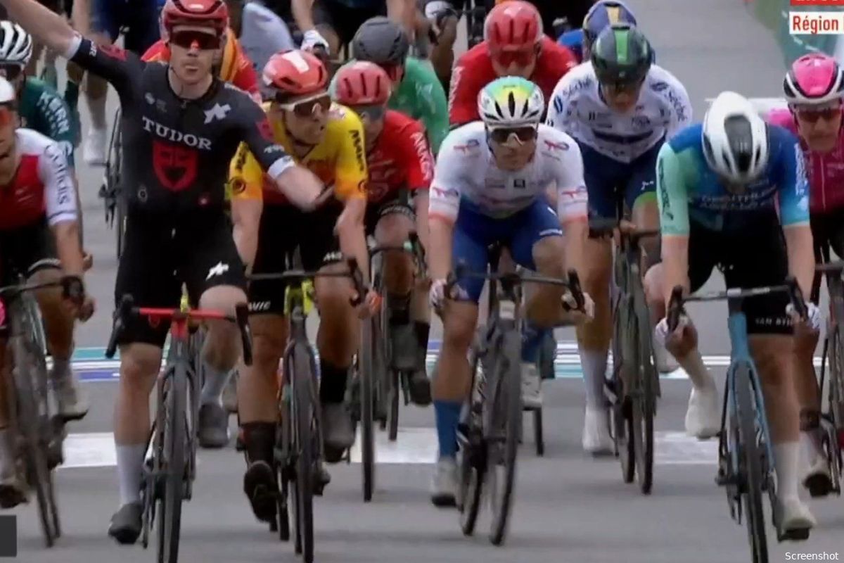 Nét niet voor Van den Berg in Frankrijk: Dainese toont goede benen dan toch richting Giro en wint sprint