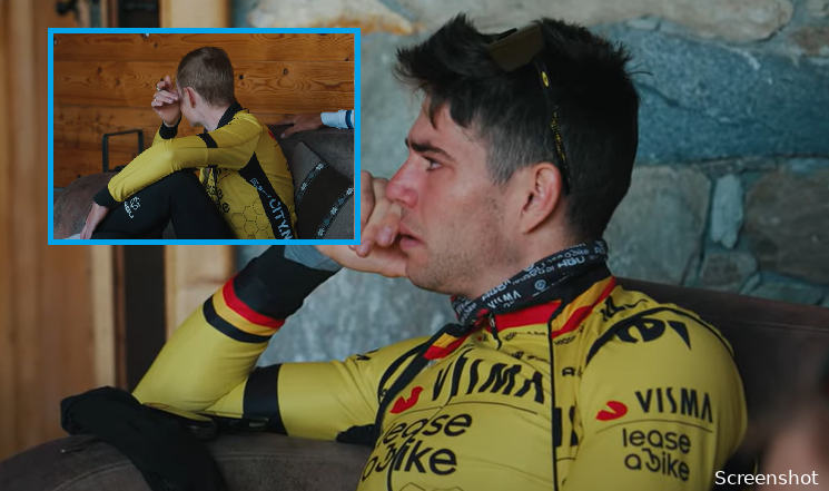 The untold story of Visma's Tour journey: New documentary reveals raw moments, including tears for Van Aert and Vingegaard