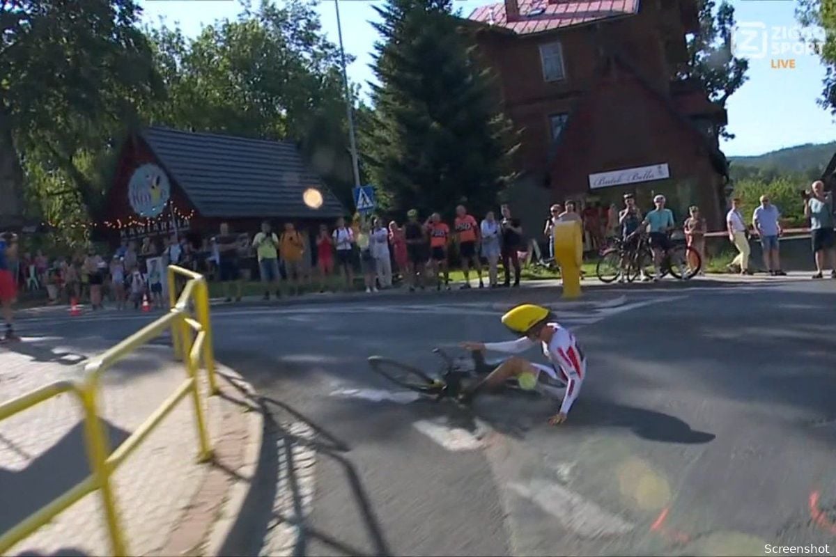 In winnende positie wordt Kelderman alwéér gestuit door pech! Vingegaard pakt geel, Wellens de dagzege