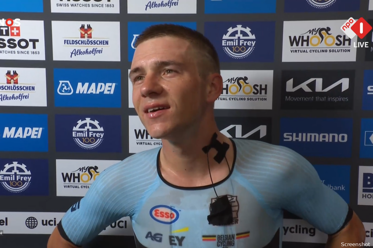 Evenepoel victorious despite chain problems at start: "Toughest time trial of my life"