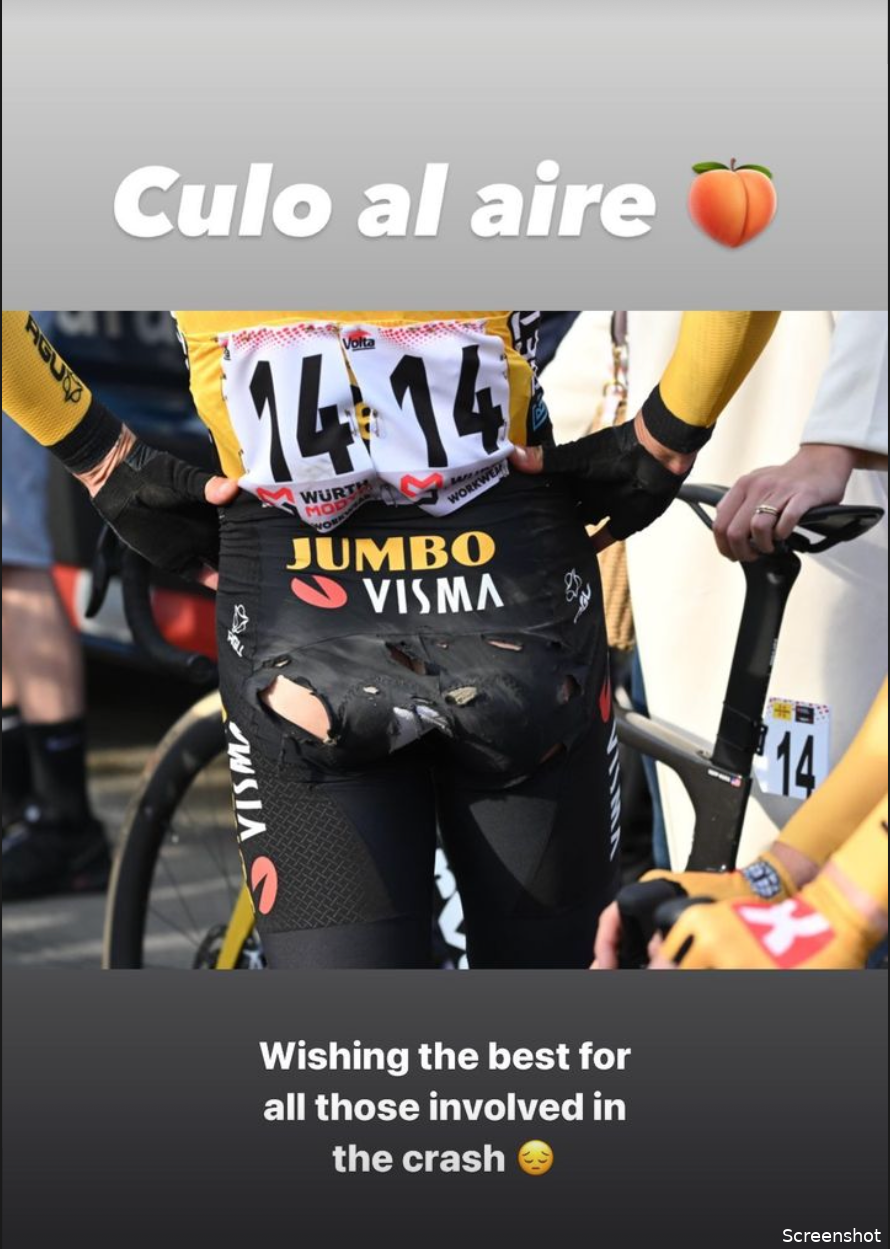 De story van Kuss na de valpartij