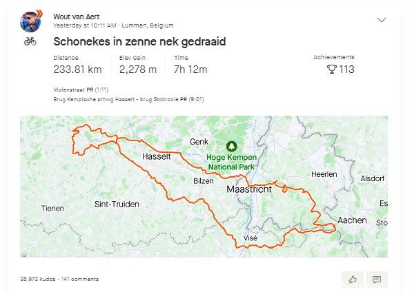 Van der Poel op de golfbaan, Van Aert naar het Drielandenpunt: zo bereiden WK-toppers zich voor op Glasgow